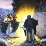 Témoins joyeux de la Résurrection, courons vers nos frères pour leur dire : Christ est ressuscité ! Alleluia !