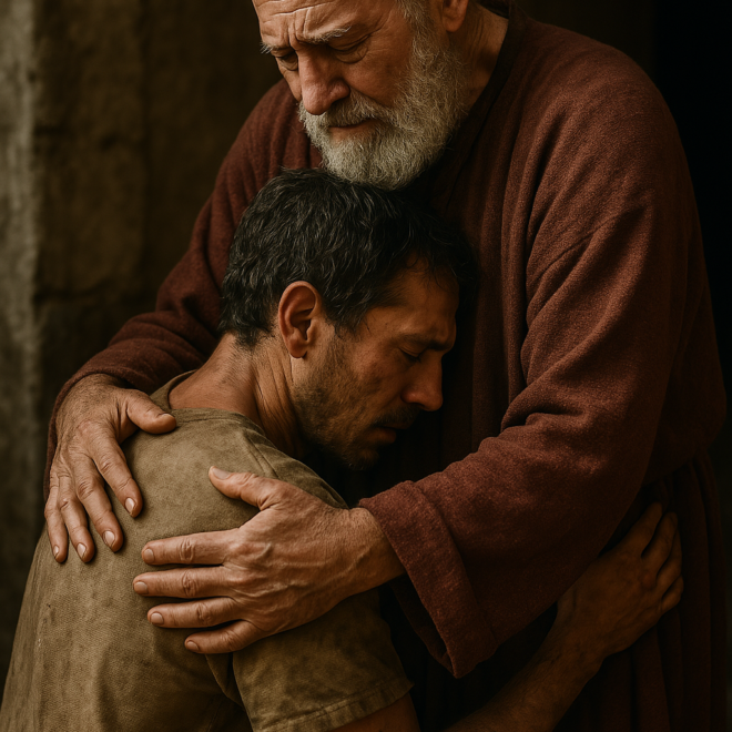  Je me lèverai et j’irai vers mon Père