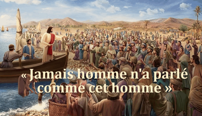 Jamais un homme n’a parlé de la sorte !