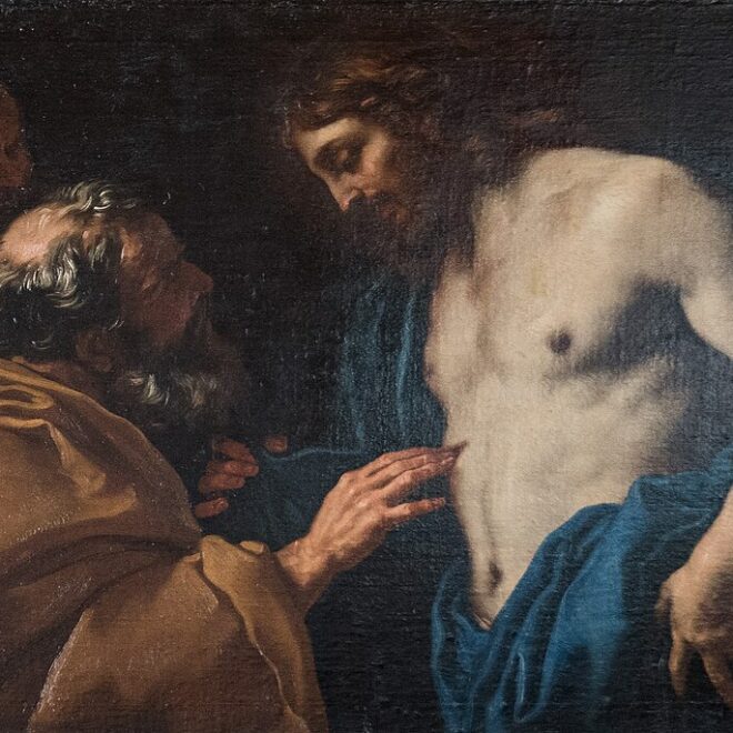 Jésus sur le rivage, Il fait le premier pas